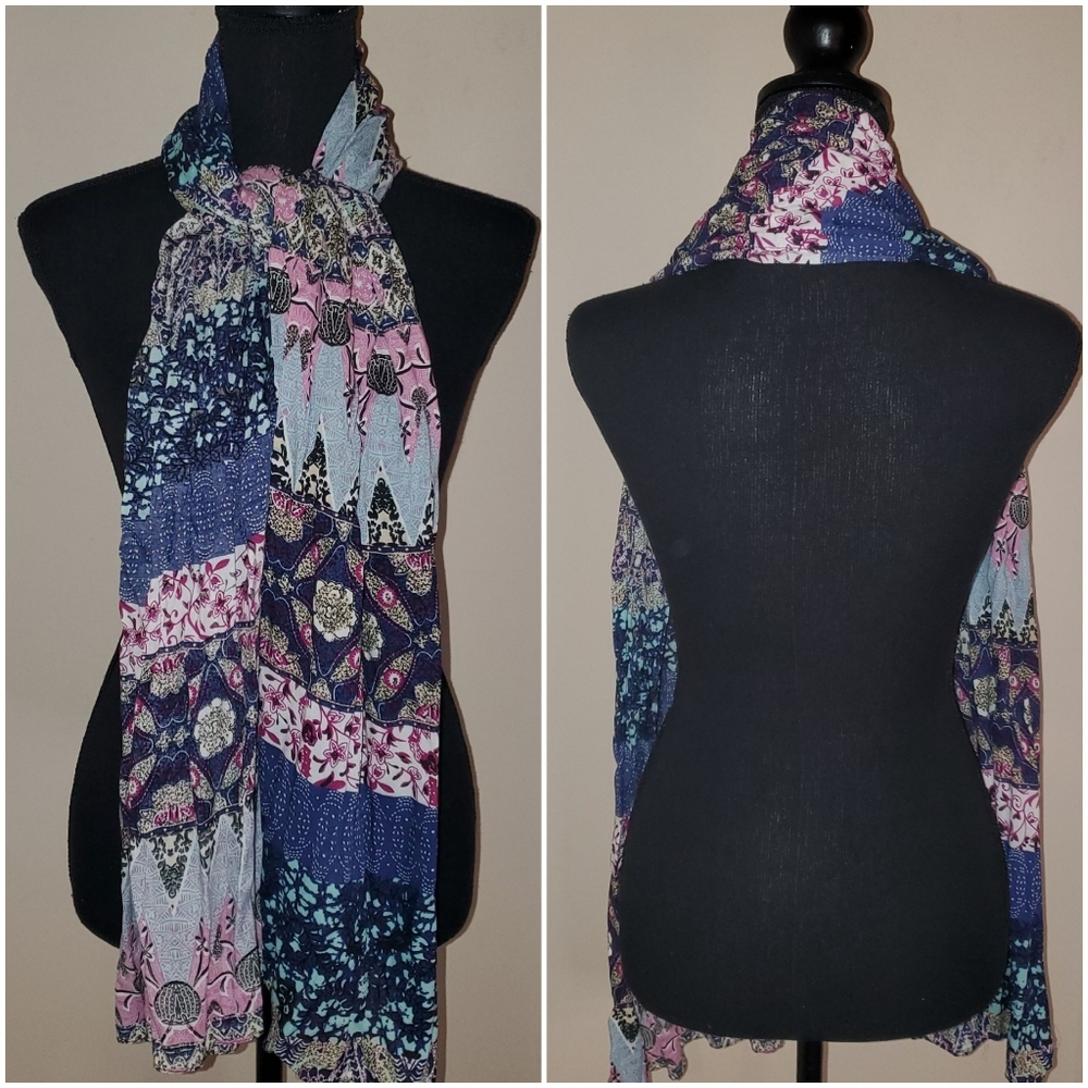 Pretty Persuasion Multi-colored Scarf